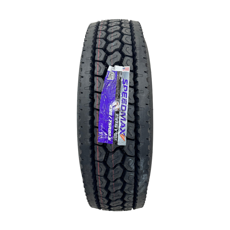295/75R22.5 Speedmax Easymax Drive Tires 16 PLY