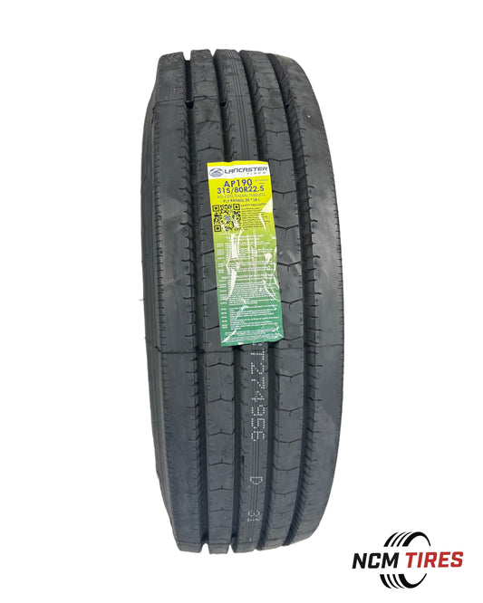 315/80R22.5 LANCASTER Wide Base 20 Ply