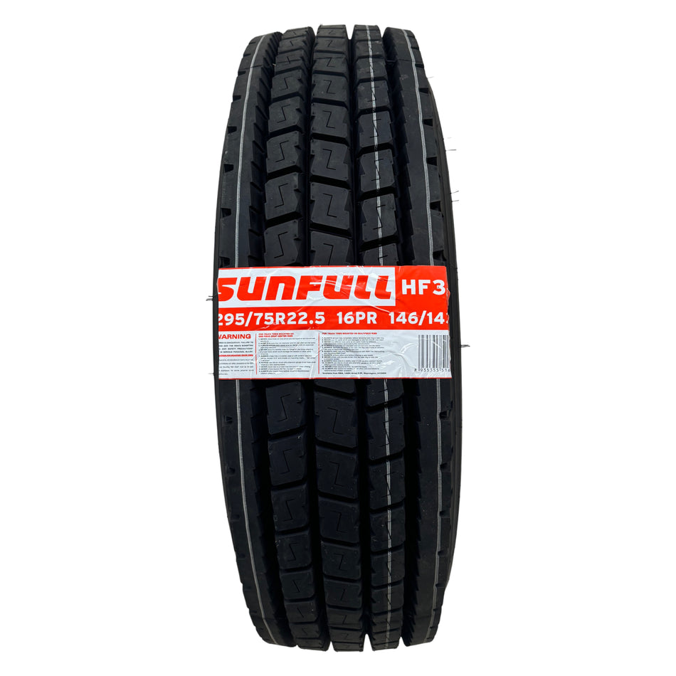 11R22.5 Sunfull HF312 Drive Tires 16 PLY