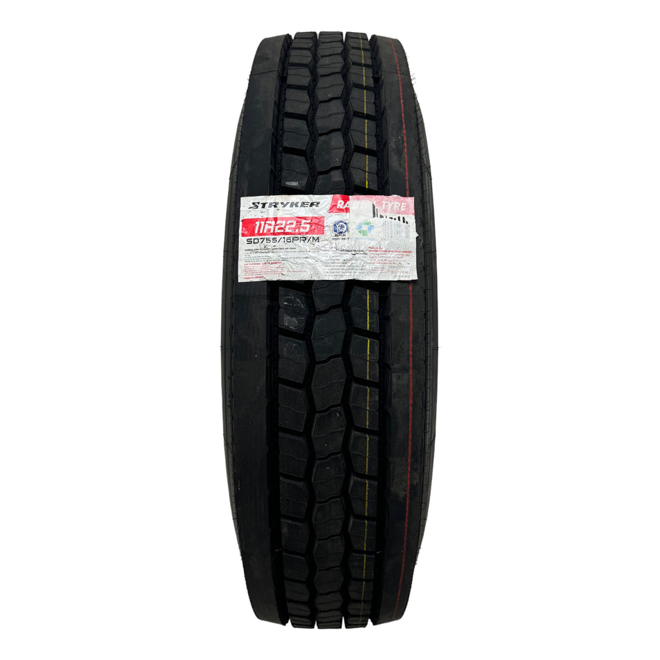 11R22.5 Stryker SD755 Drive 16 PLY